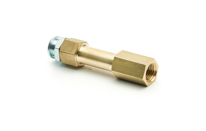 Hose pre-fill adapter for VA flexible hoses