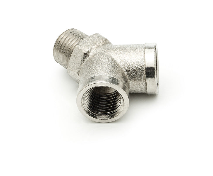 Y-piece 2 x G1/4i x R1/4a (nickel-plated brass)