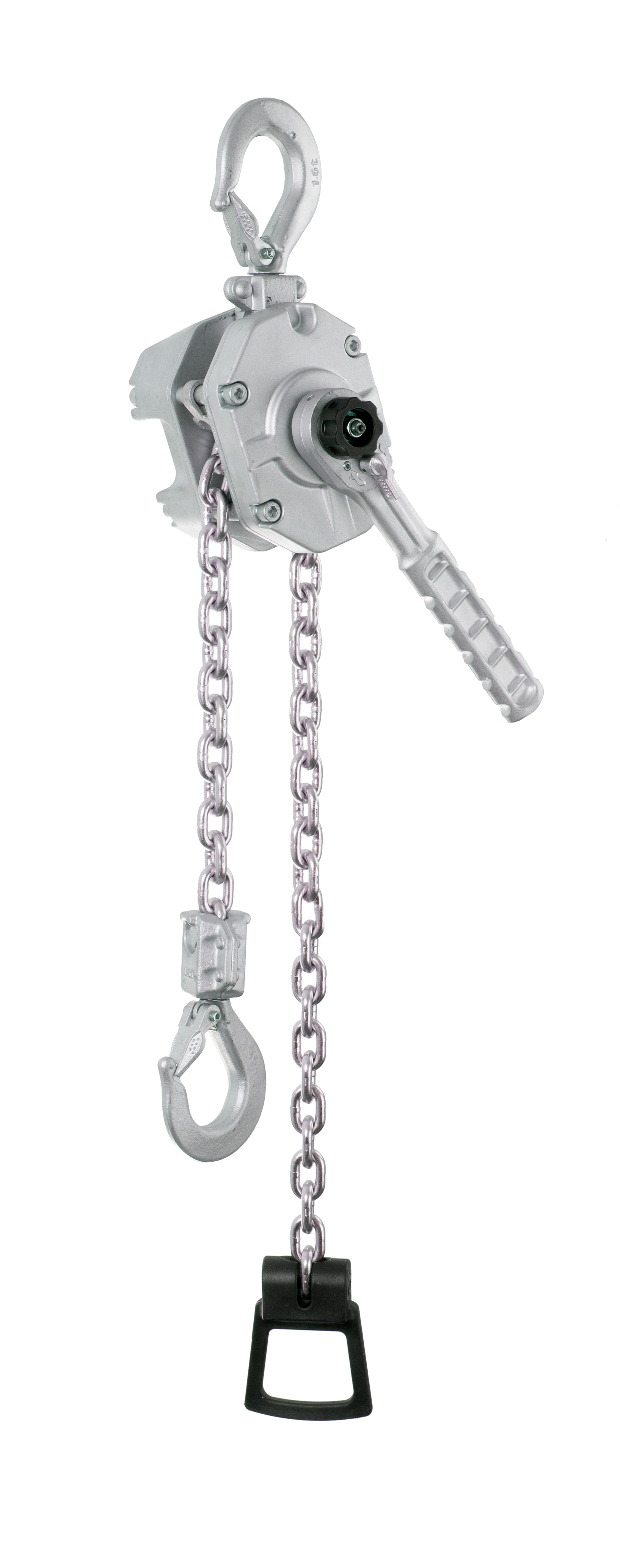 Aluminium-Hebelzug PAHTragfähigkeit 1600 kg, Hub 1,5 m, 1-strängig, Gewicht 7,6 kg