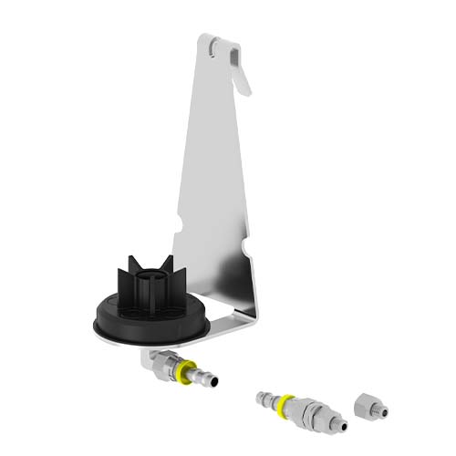 ANSCHLUSSTEILE SET STAR Standard Duty 1-fach  Schutzgitter  ohne Schlauch