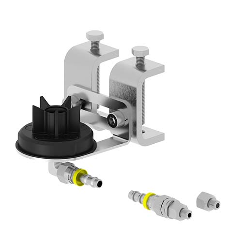 ANSCHLUSSTEILE SET STAR Standard Duty 1-fach  65 mm Montageklemme  ohne Schlauch