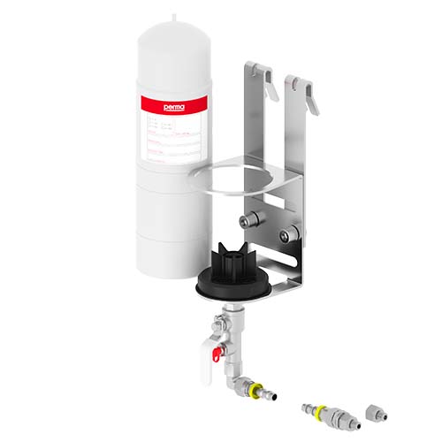 ANSCHLUSSTEILE SET STAR Heavy Duty 1-fach  Schutzgitter  ohne Schlauch