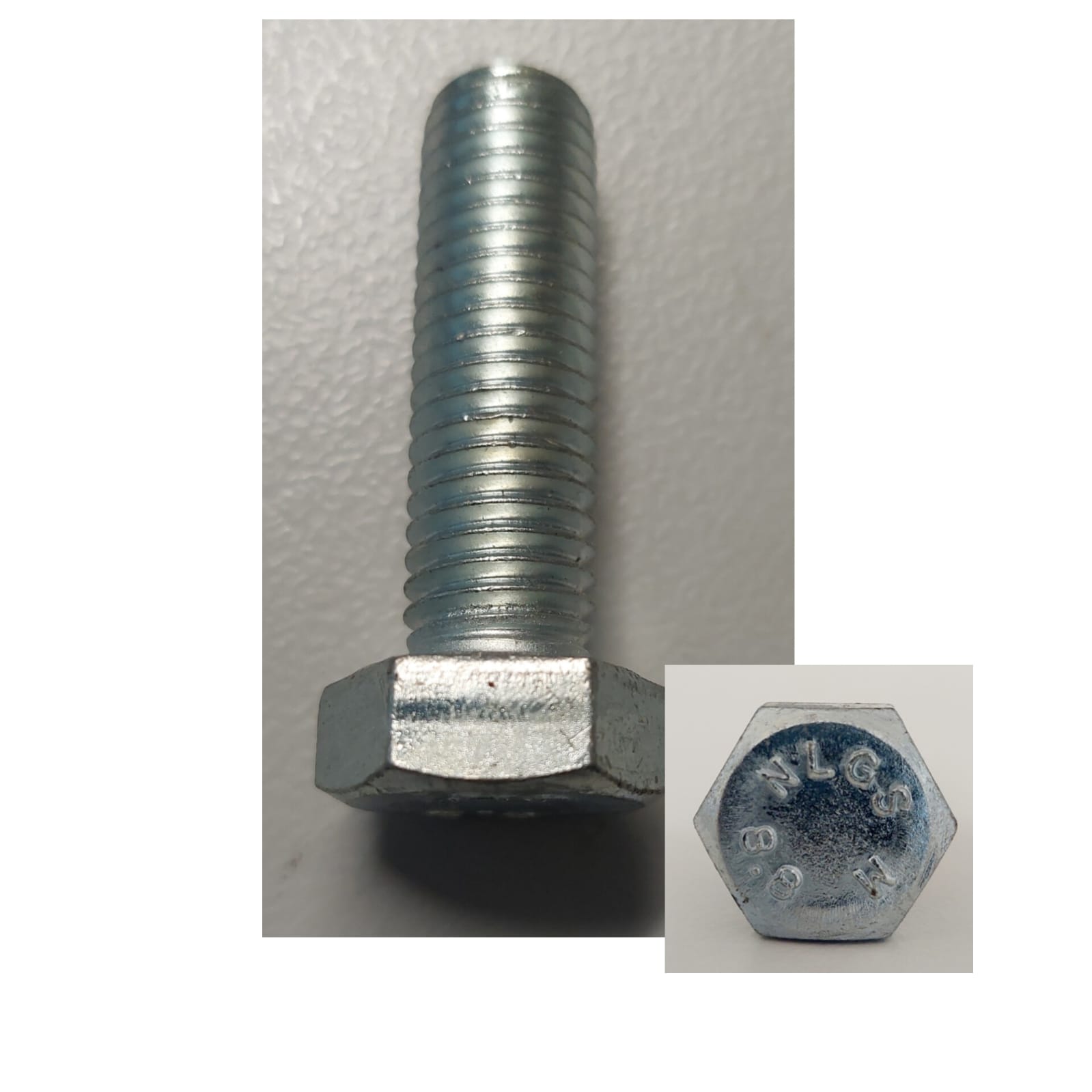 Hexagon screw with thread to head M12x50