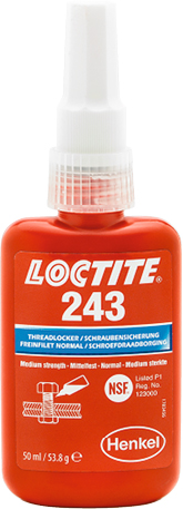 50 ml Flasche Loctite® 243™ Gewindedichtmittel  (mittelfest)